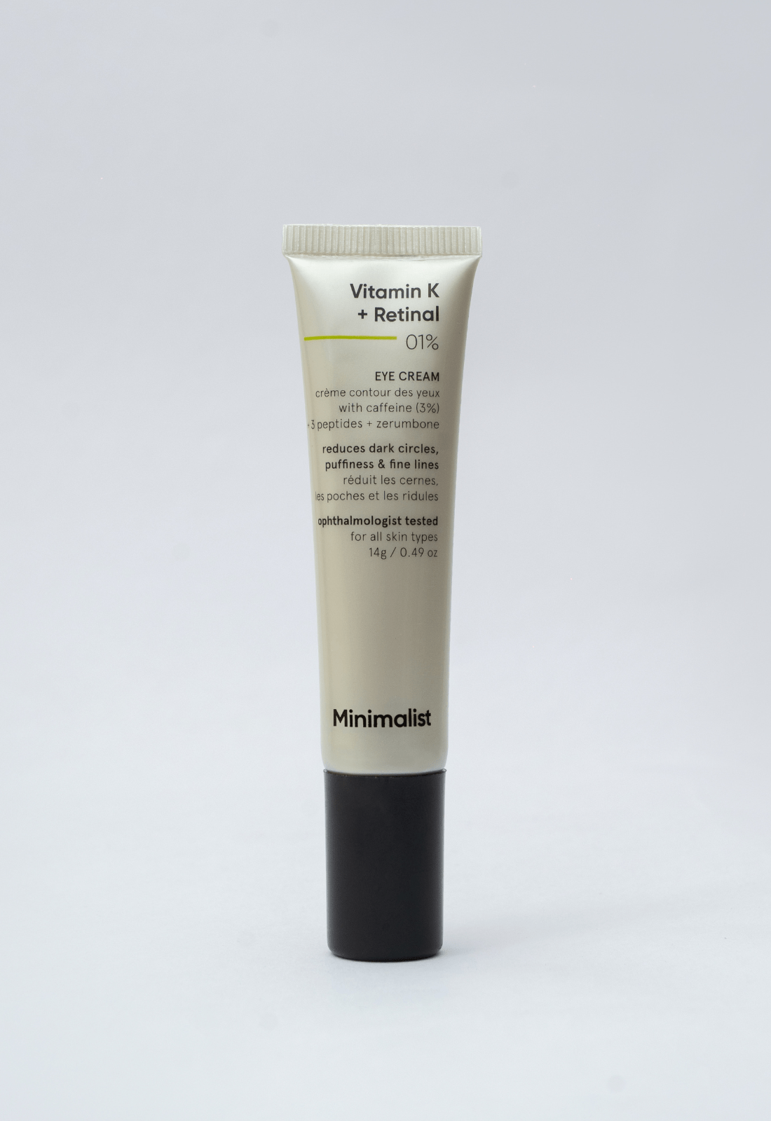 Vitamin K + Retinal 1% Eye Cream – Minimalist Global